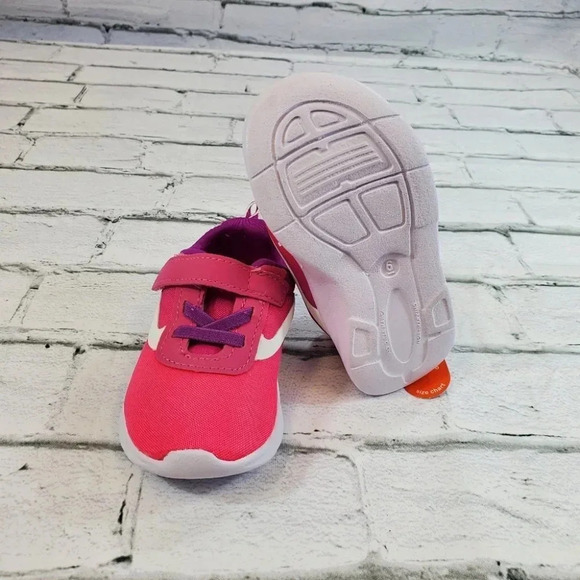 Neon Pink and Purple Toddler Shoes - Picture 8 of 8